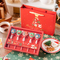 Christmas PET Drawer Lollipop Gift Box Handheld Transparent cover Customized